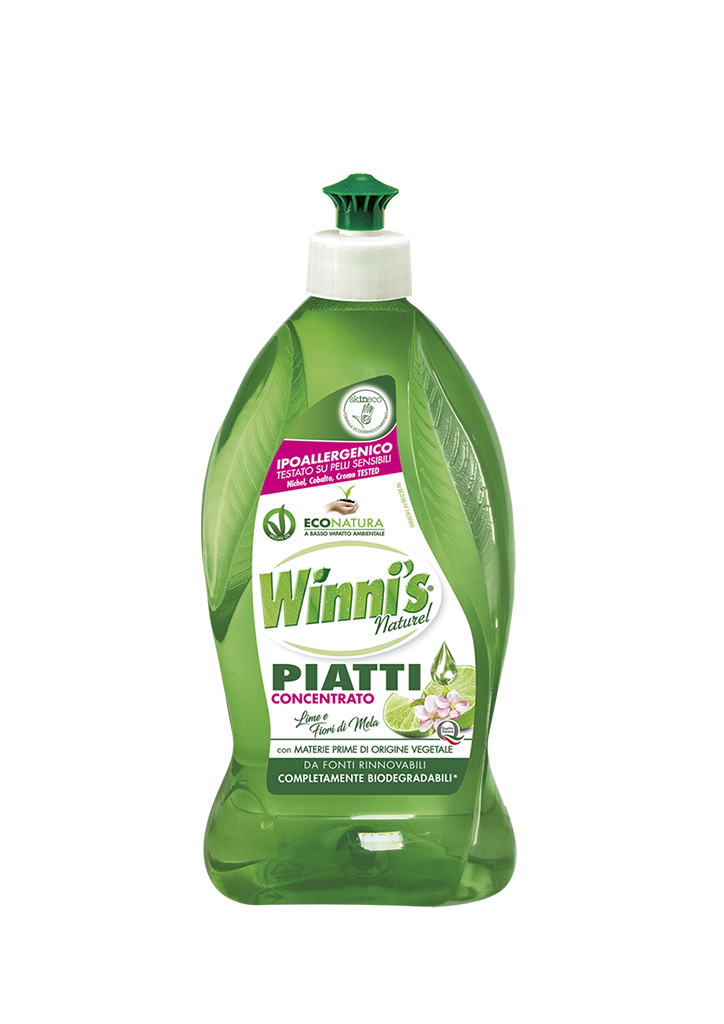 Detersivo Piatti Concentrato Lime e Fiori di mela – Winni's